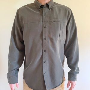 The North Face Olive Green Button-down Shirt